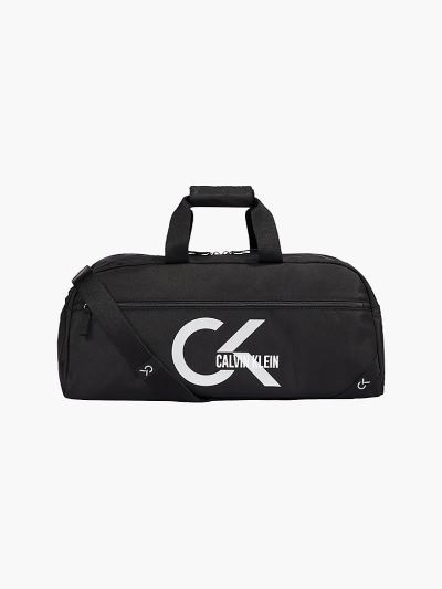 Calvin Klein Ruhák HU290462 | Calvin Klein Reflective Logo Férfi Málhazsák Fekete